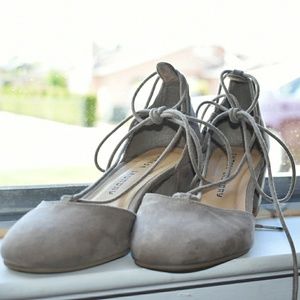 Chinese Laundry Tie Up Heels